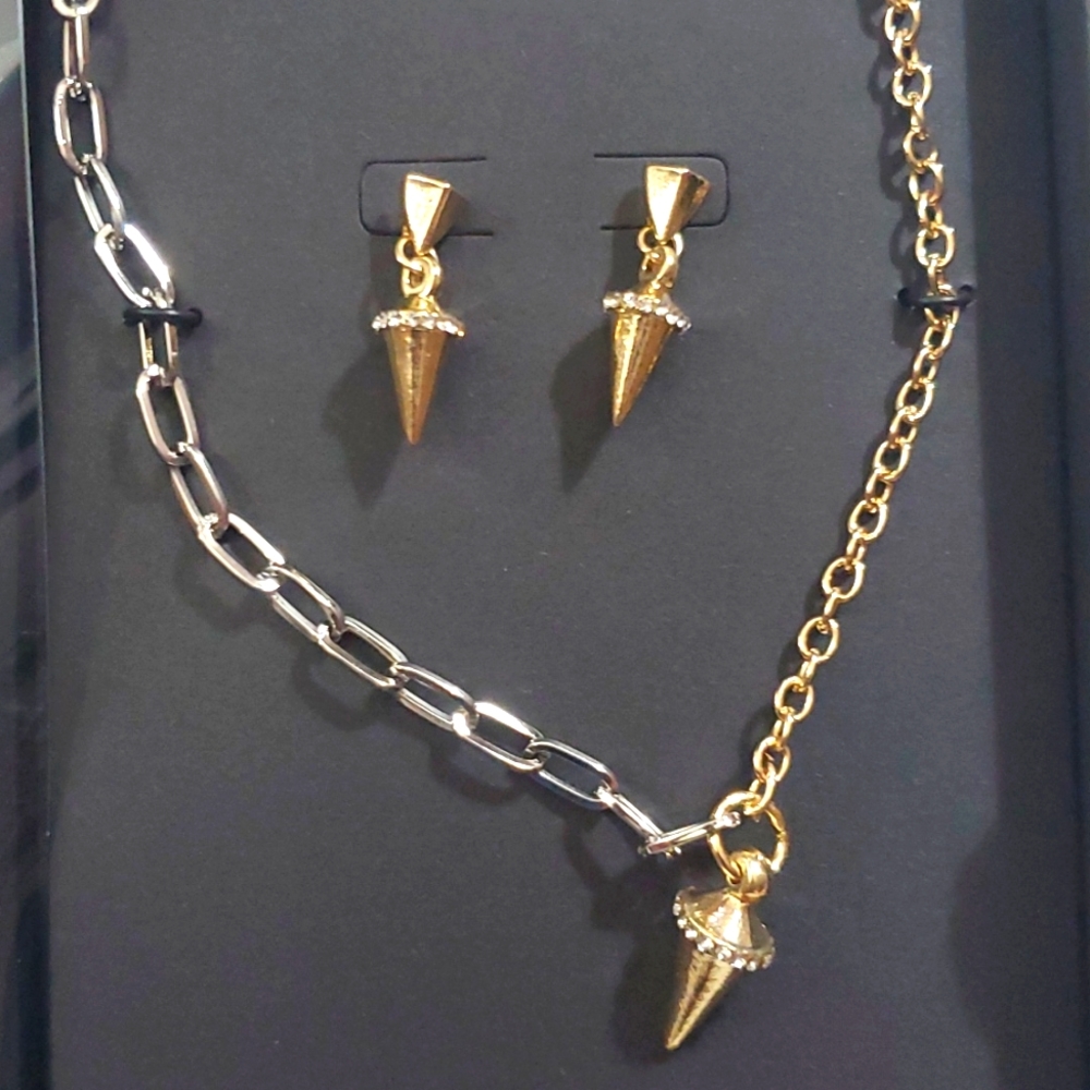 Kendall + Kylie spike jewelry set
